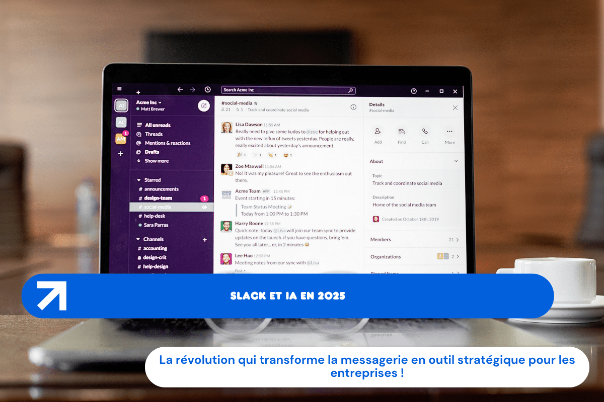 Slack et IA : la révolution qui transforme la messagerie en outil stratégique pour les entreprises