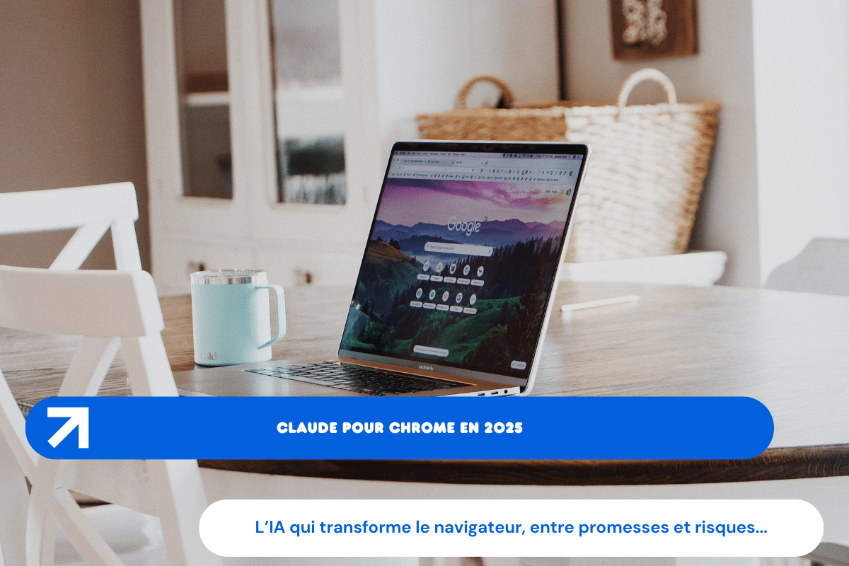 Claude pour Chrome : l’IA qui transforme le navigateur, entre promesses et risques…