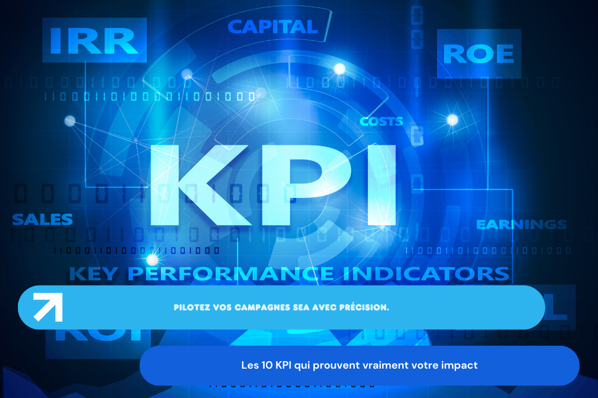 Top 10 des KPI SEA indispensables pour piloter vos campagnes avec impact !