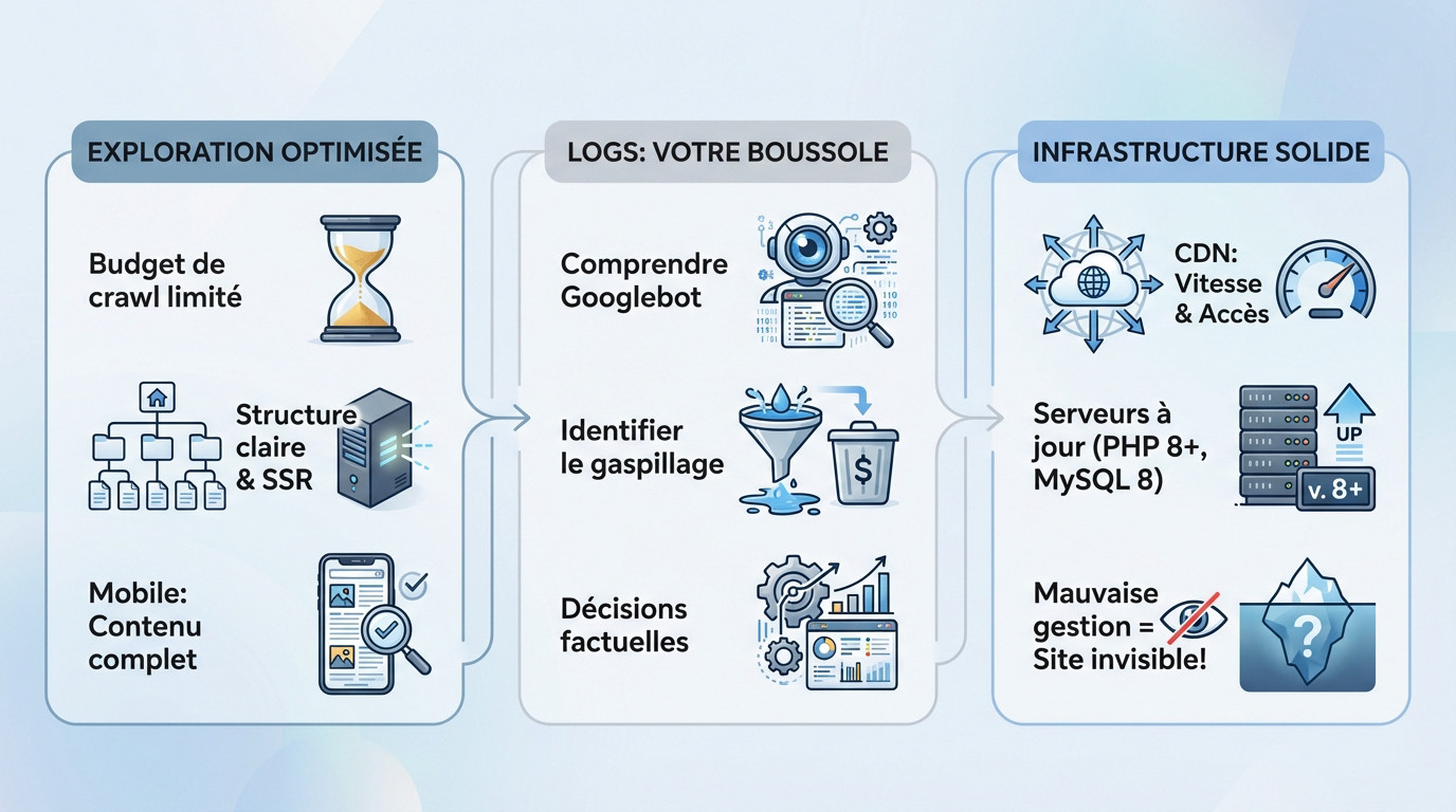 Optimisation de l'exploration et de l'indexation SEO sur Magento