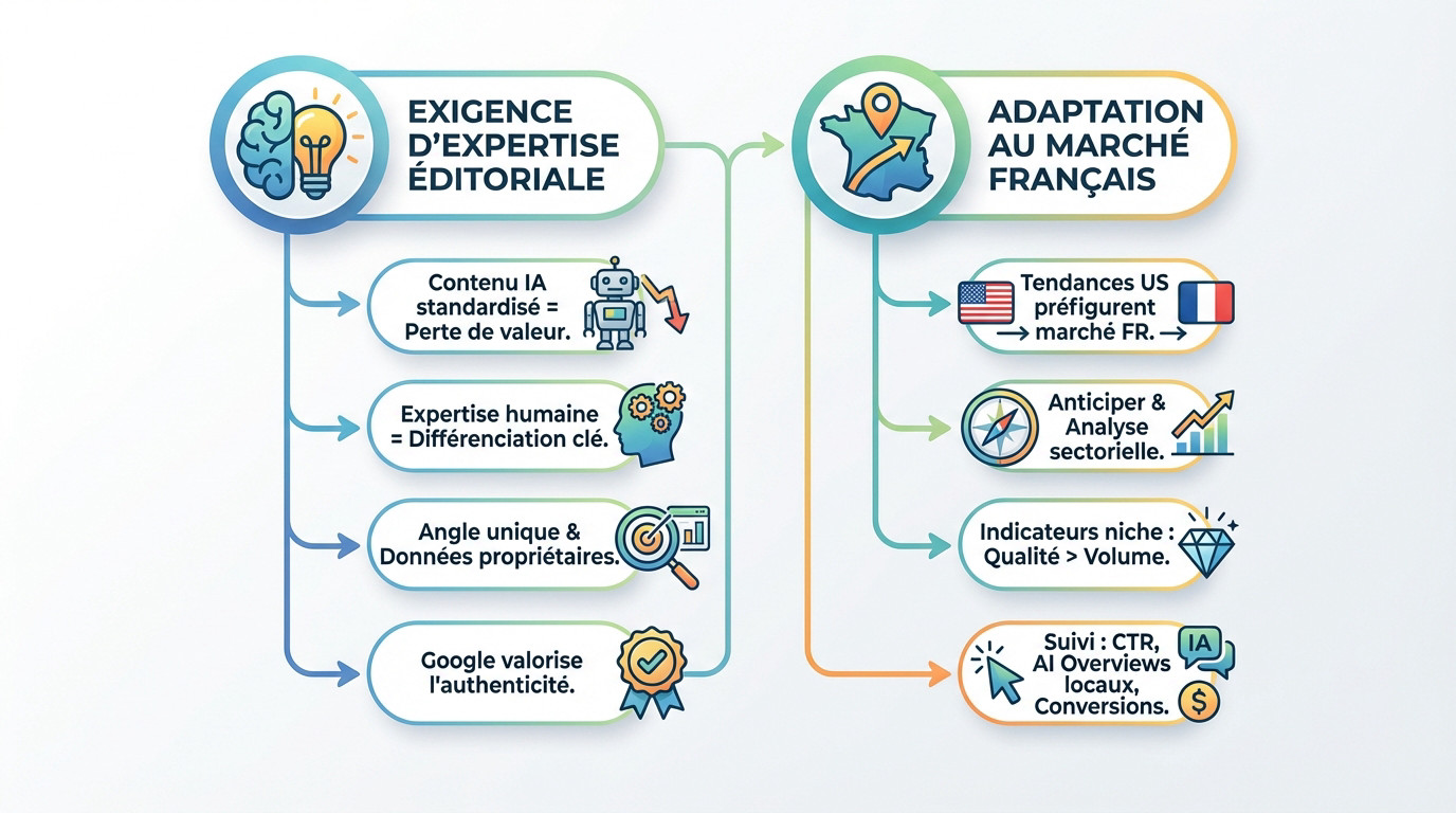 Analyse des stratégies de contenu SEO face à l'intelligence artificielle