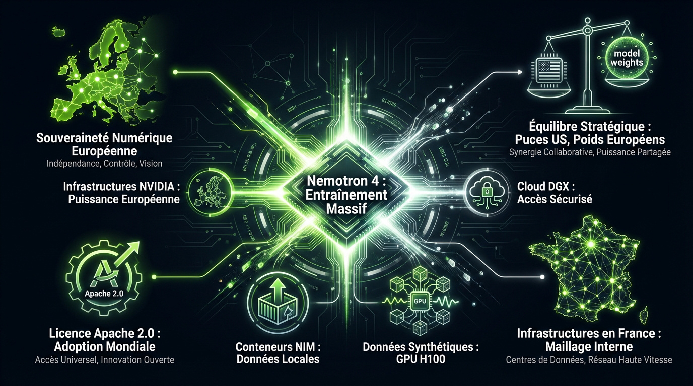Partenariat stratégique entre Mistral AI et NVIDIA pour l'infrastructure de calcul IA