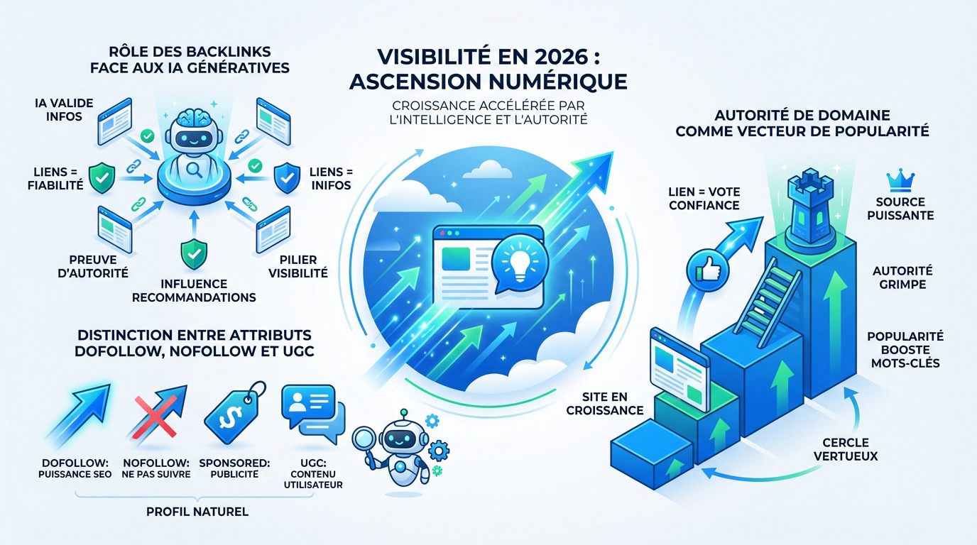 Netlinking et IA en 2026