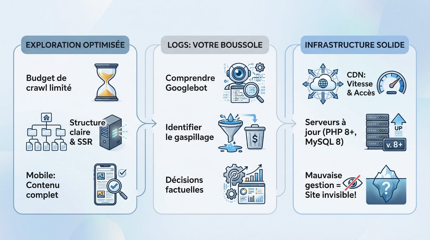 Optimisation de l'exploration et de l'indexation SEO sur Magento