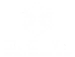 courchevel logo blanc