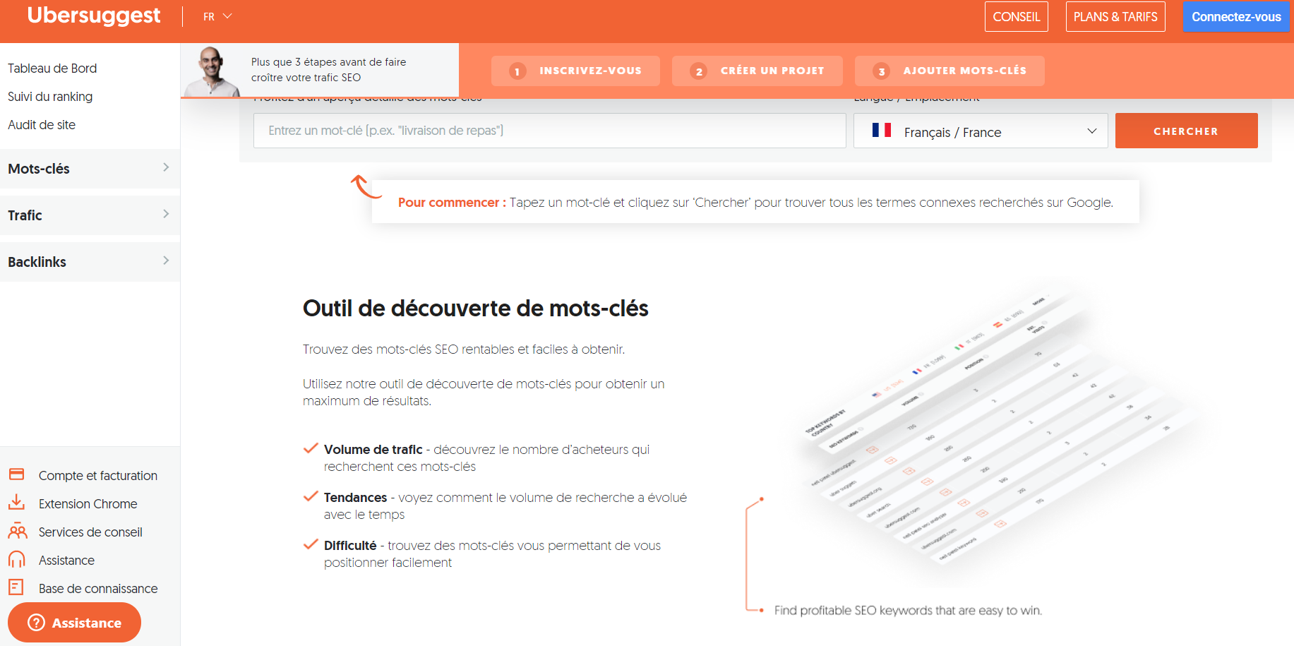 Comment trouver le volume de recherche des mots-clés ? - Redacteur