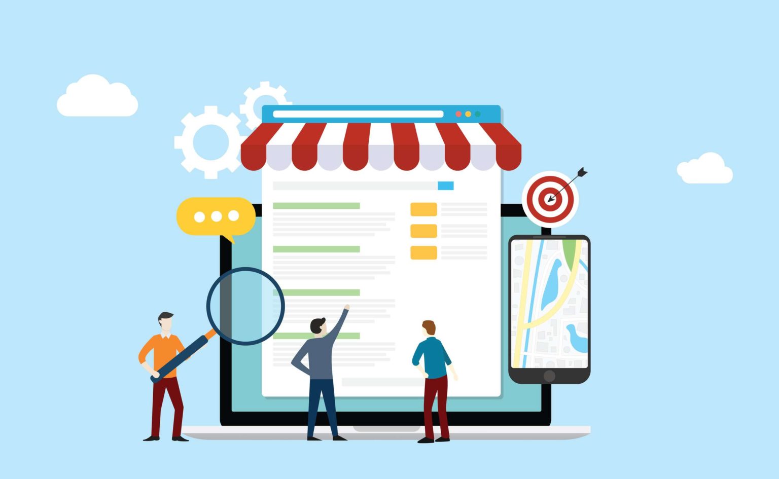 local seo market strategy business search engine optimization wi référencement local SEO newsletter