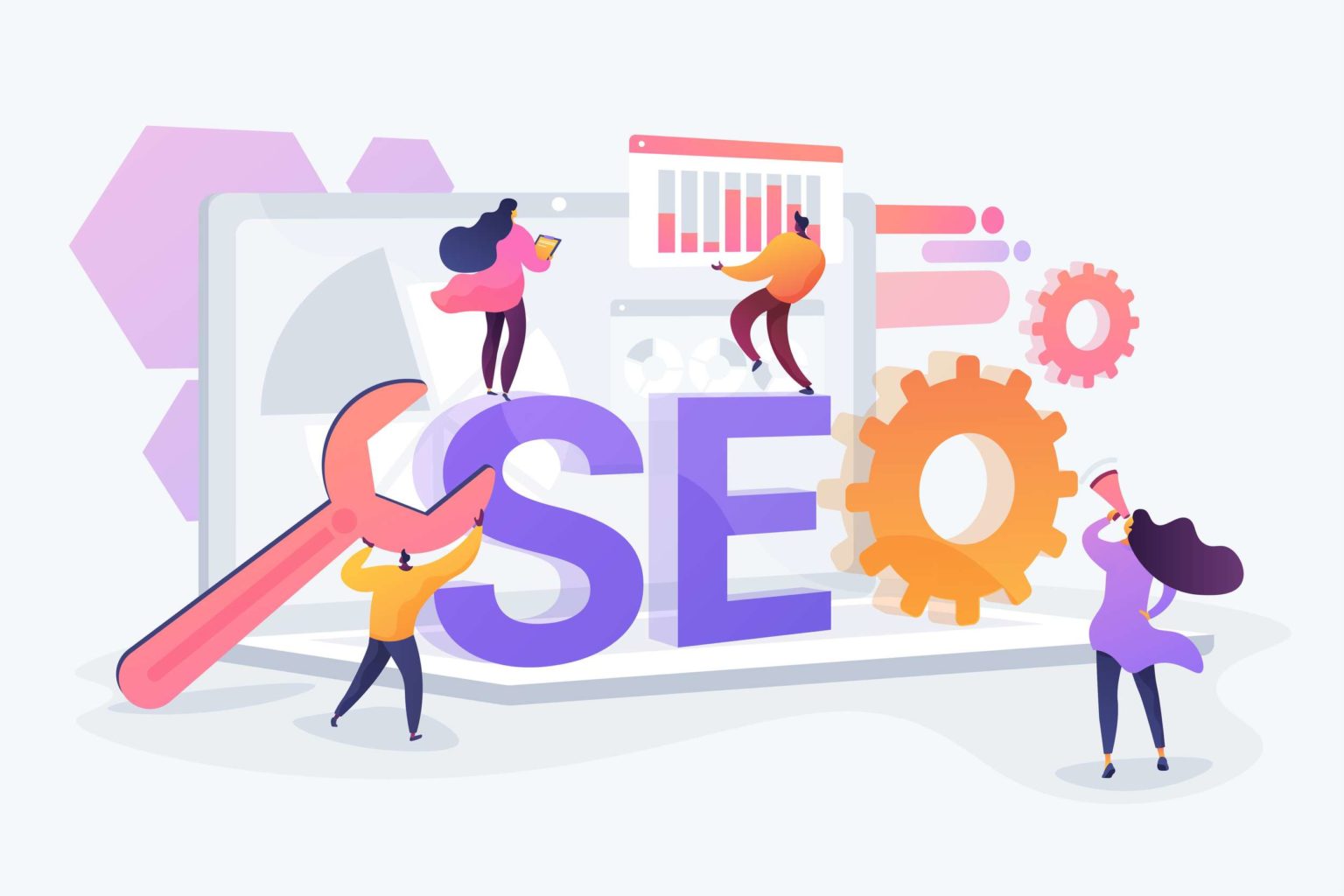 SEO optimization concept vector illustration newsletter_seo_nls20