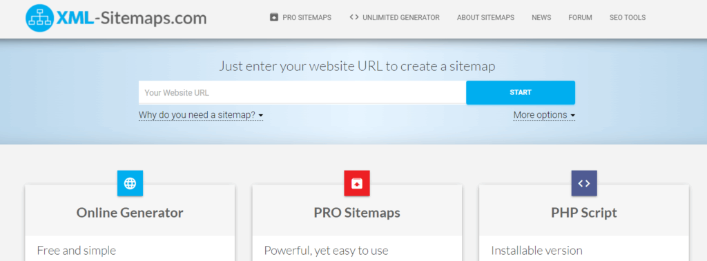 Générateur automatique de sitemap