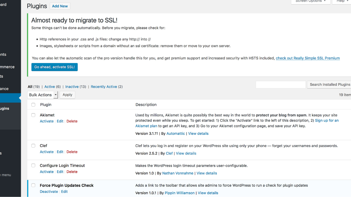 Really simple SSL interface