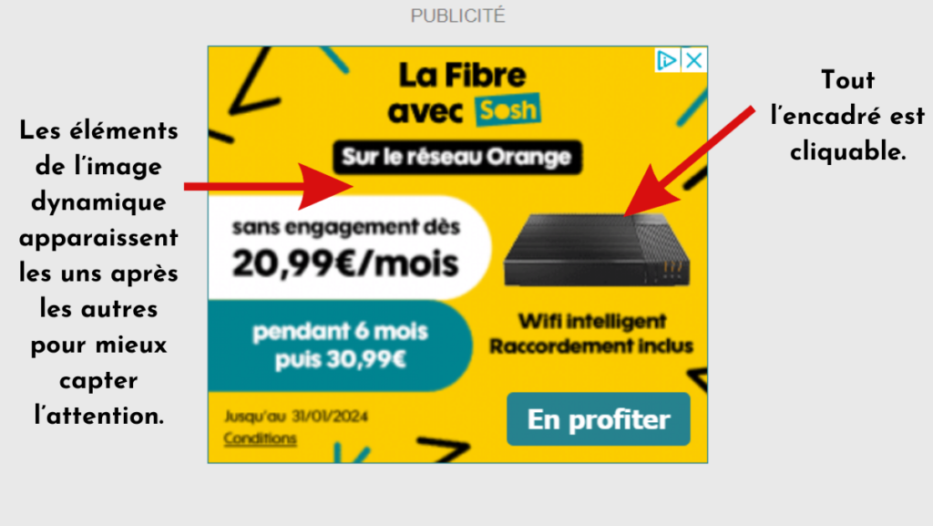 Exemple CTA dynamique