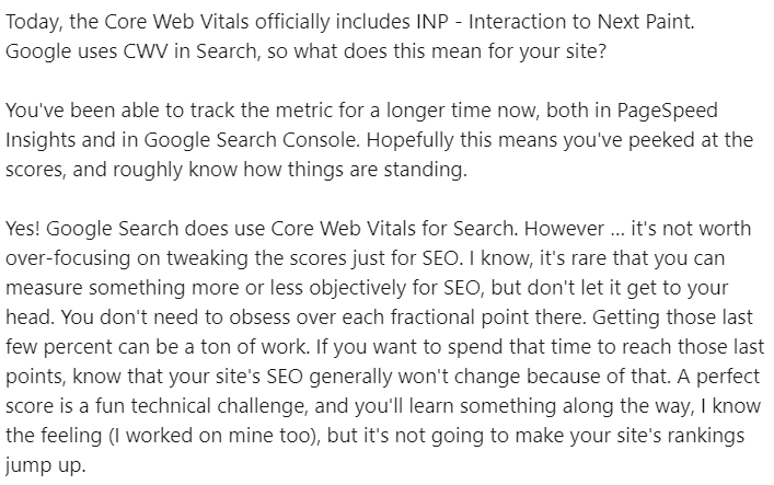 post-John-muller-google-core-web-vitals-inp-classement