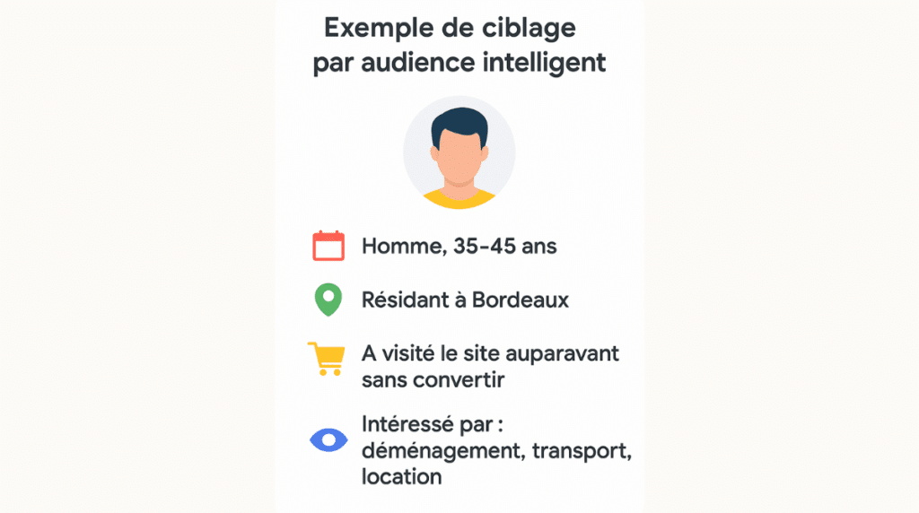 exemple de ciblage par audience intelligent