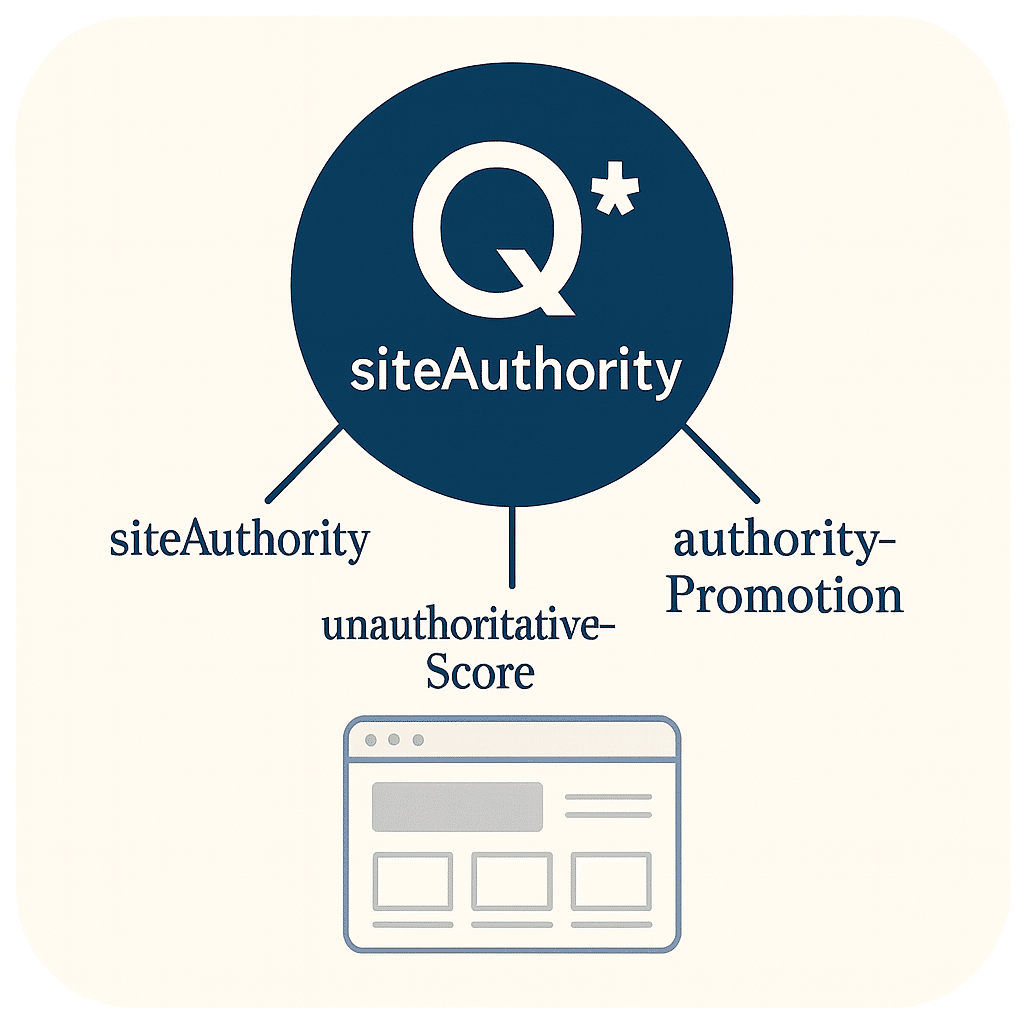 Q / siteAuthority