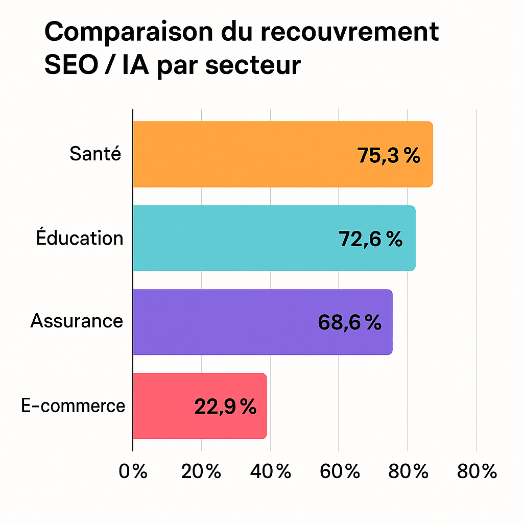 tx recouvrement IA/SEO