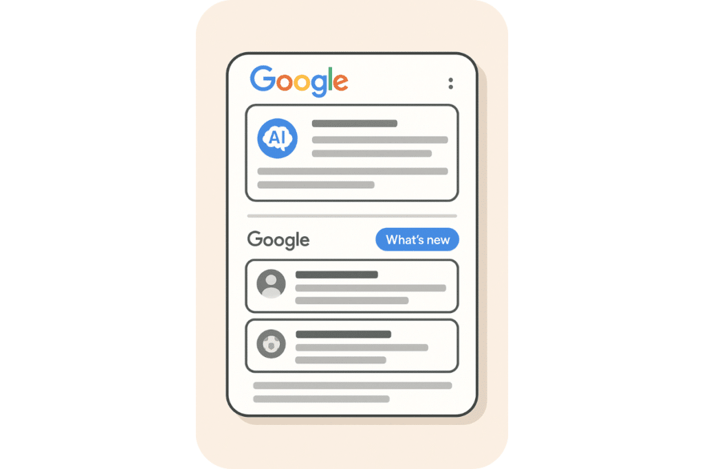 résumés IA & whats new?