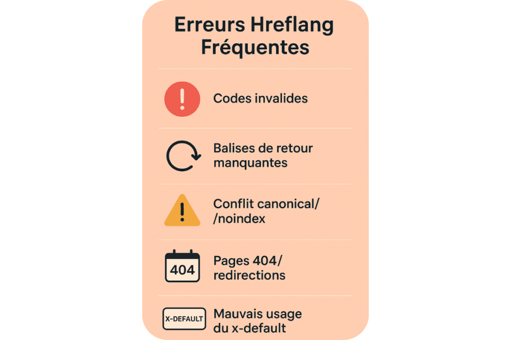 erreurs hreflang