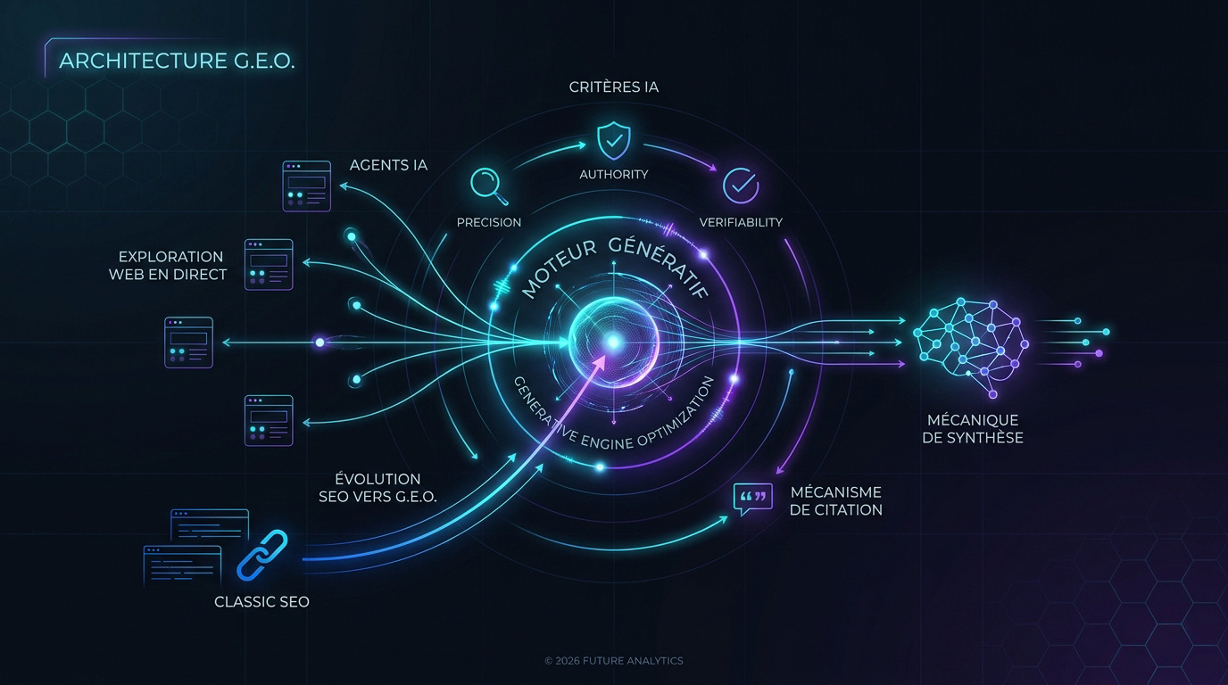 Schéma de l'architecture du moteur de réponse Perplexity AI