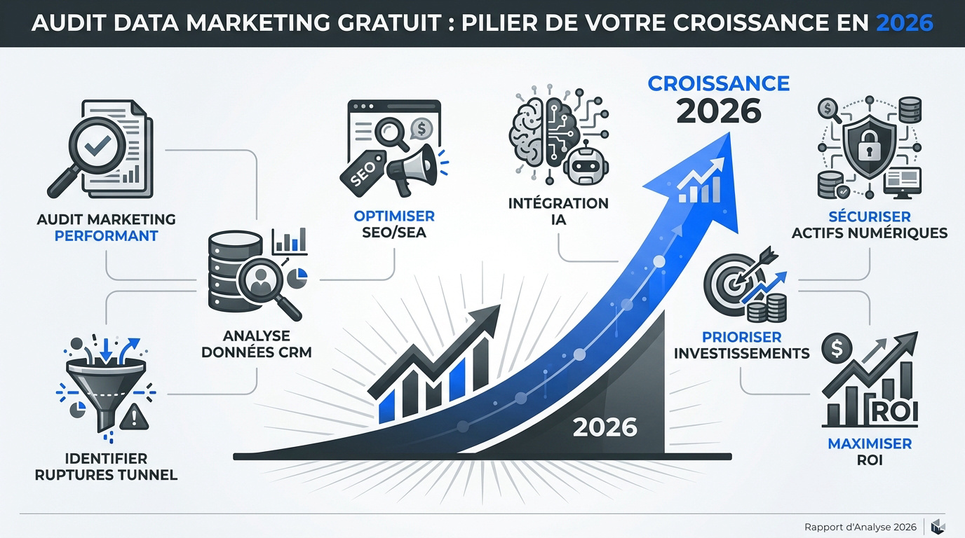 Analyse de données marketing et croissance digitale 2026