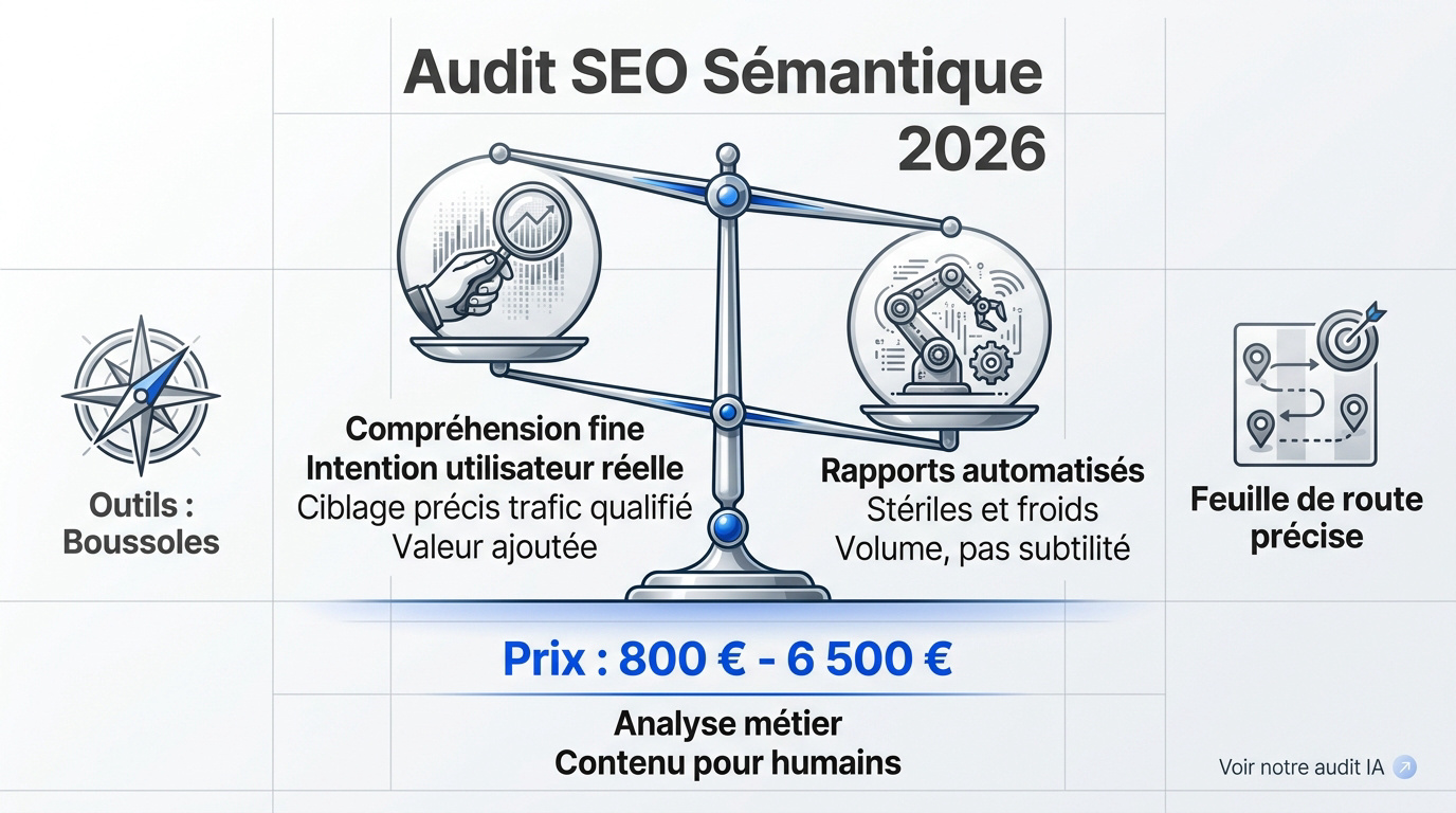 Expertise humaine vs automatisation pour un audit sémantique SEO