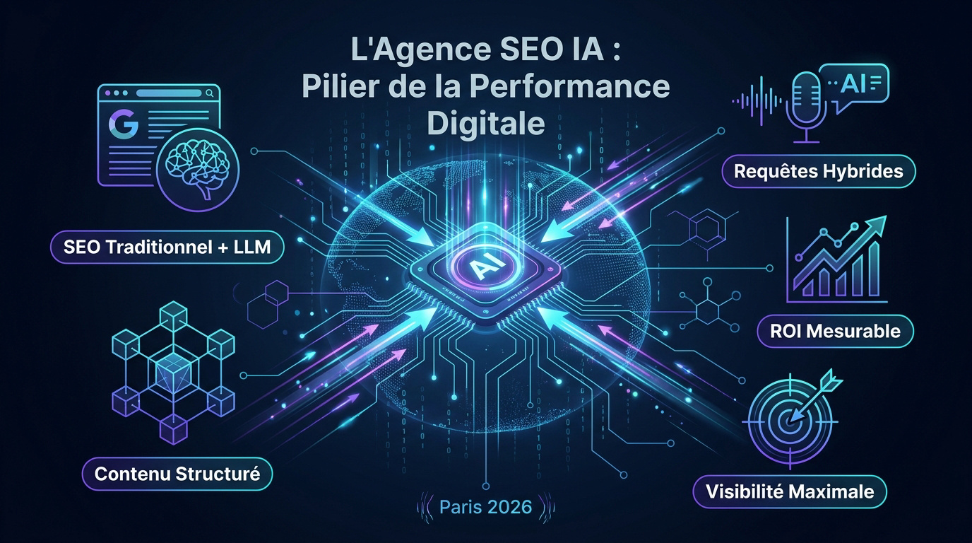 Expertise d'une agence SEO IA à Paris pour la performance digitale