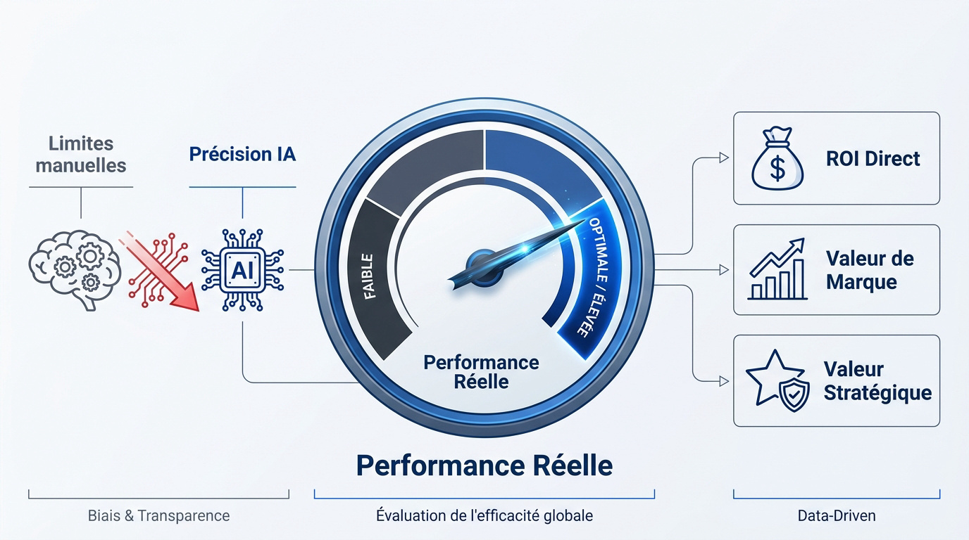 Analyse du ROI des campagnes d'influence assistée par intelligence artificielle