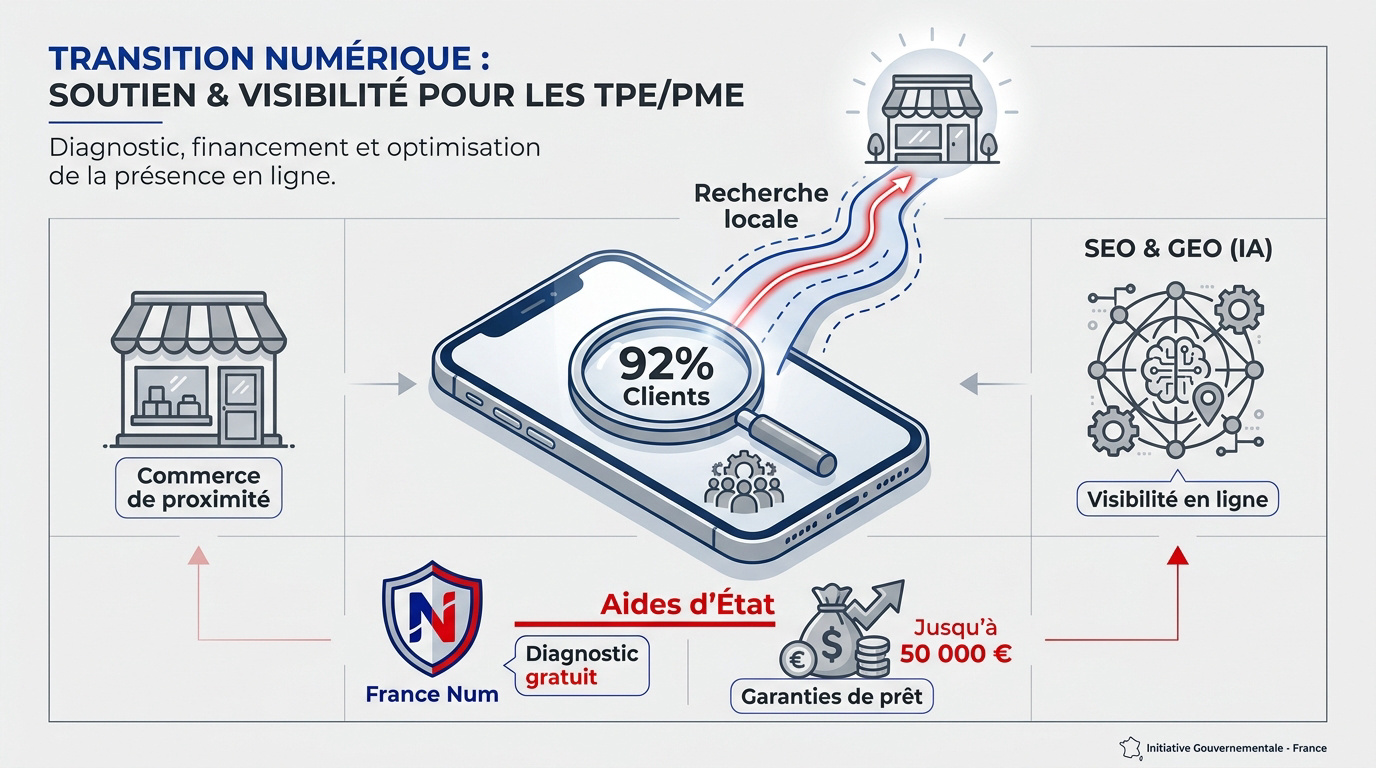Soutien à la transformation numérique des TPE