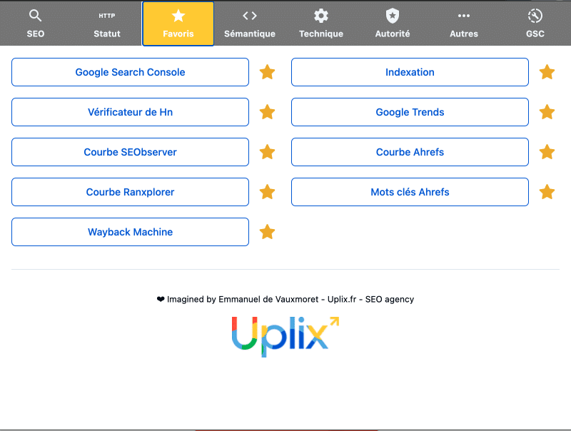Extension SEO chrome