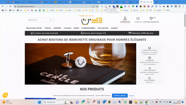 Extension SEO chrome