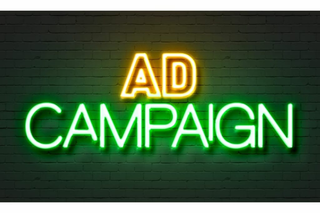 Terme Ad Campaign néon