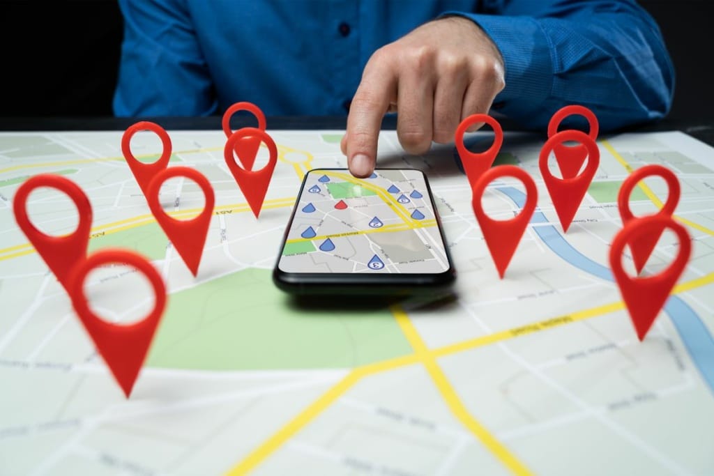 Utilisateur de Google Maps.