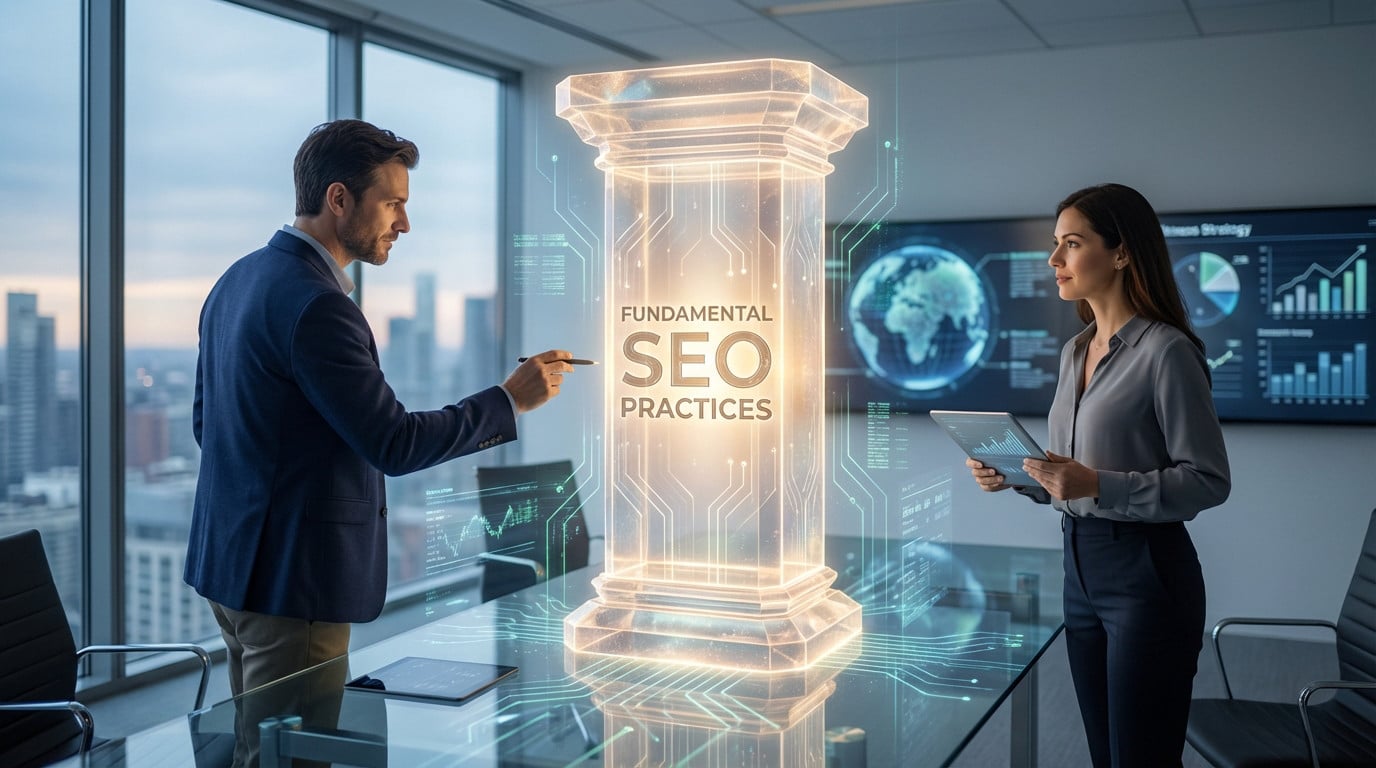 Réunion sur les pratiques fondamentales du SEO.