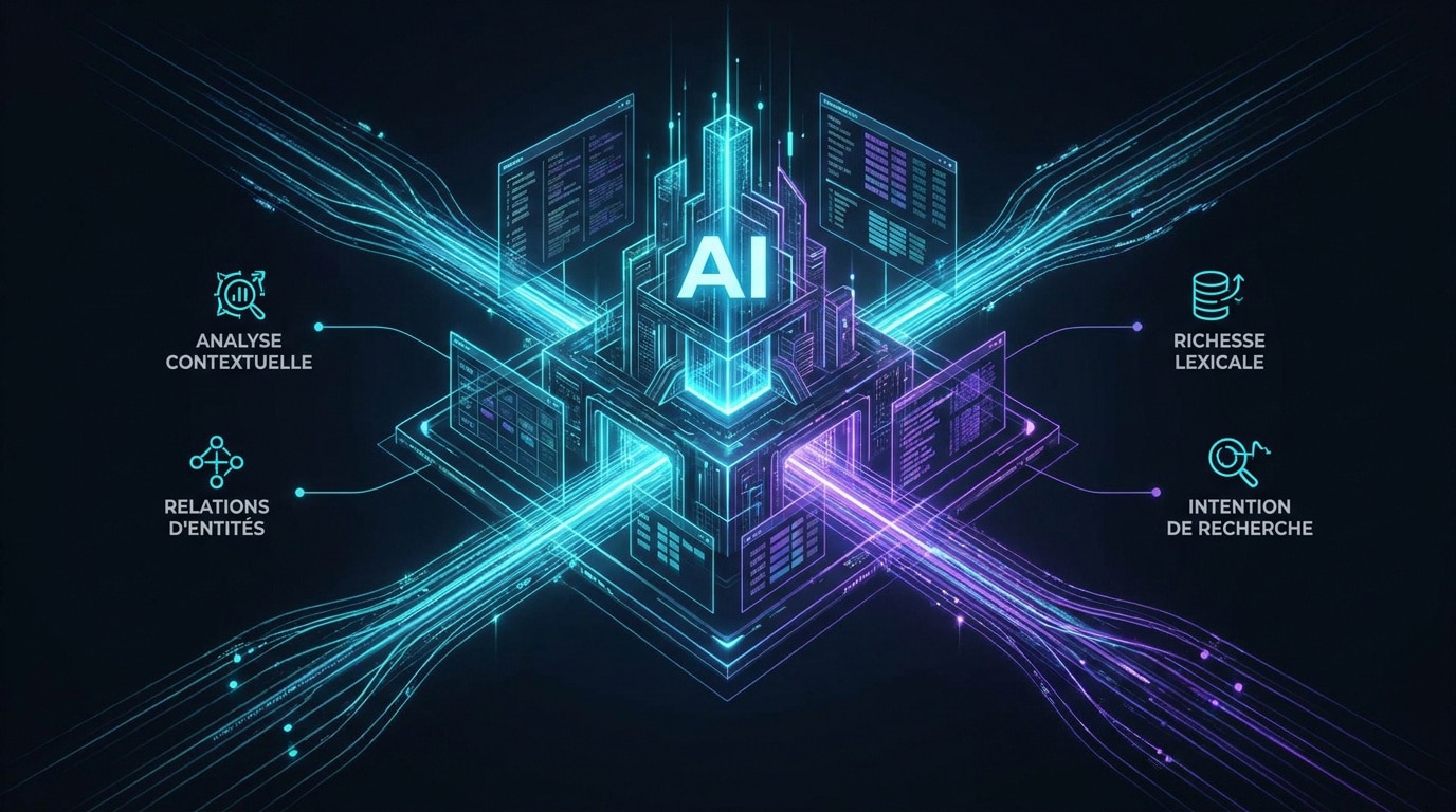 Interface futuriste d'analyse sémantique par intelligence artificielle