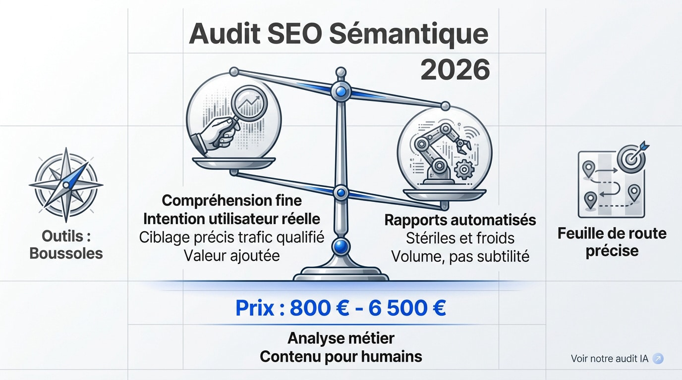 Expertise humaine vs automatisation pour un audit sémantique SEO