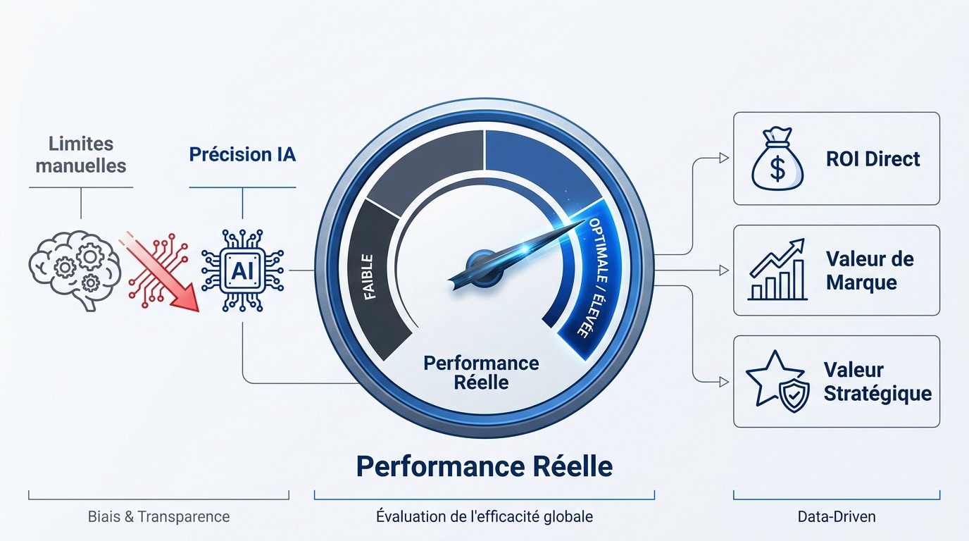 Analyse du ROI des campagnes d'influence assistée par intelligence artificielle