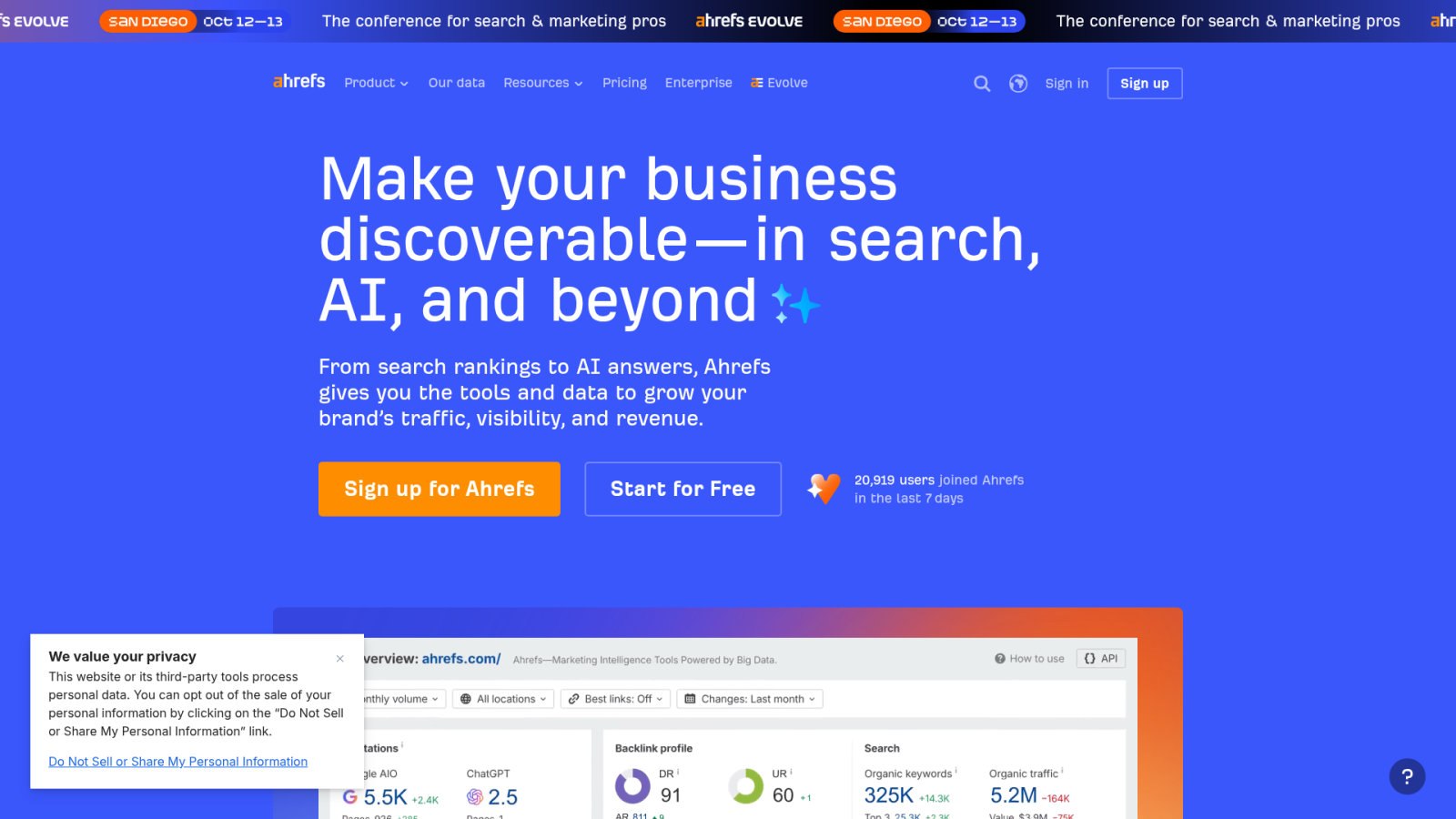 Ahrefs : la puissance de l'analyse de données et des liens