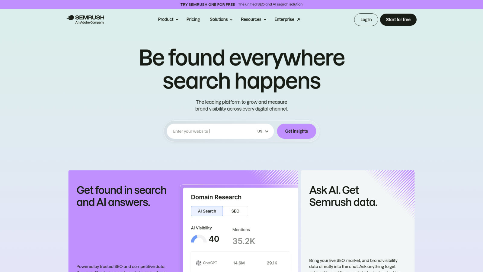 Semrush : la plateforme intégrée pour une visibilité multicanale